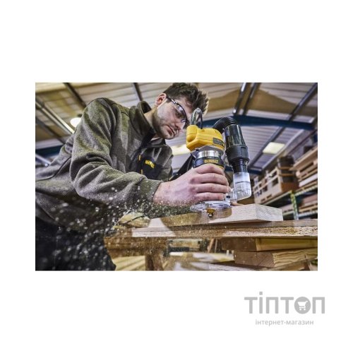Фрезер DeWALT 900 Вт, 16000 - 27000 об/хв, цанга 8 мм, 4.4 кг (D26200)