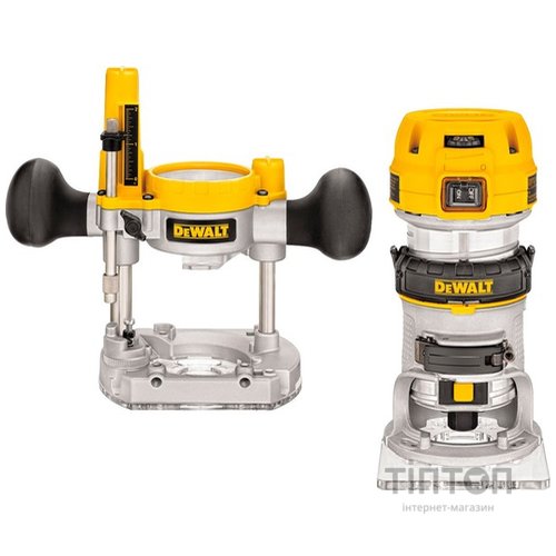 Фрезер DeWALT 900 Вт, 16000 - 27000 об/хв, цанга 8 мм, 6.4 кг, кейс (D26204K)