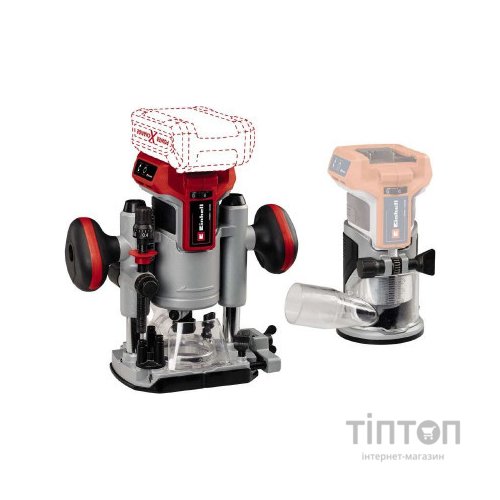 Фрезер Einhell TP-RO 18 Set Li BL-PXC, 18В, 6/8 мм, 10000-30000 об/хв (без АКБ та ЗП) (4350410)