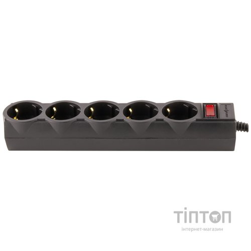 Фильтр питания LogicPower 5 розеток 3м LP-X5 Premium Black (LP9584)