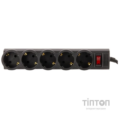 Фильтр питания LogicPower 5 розеток 3м LP-X5 Premium Black (LP9584)