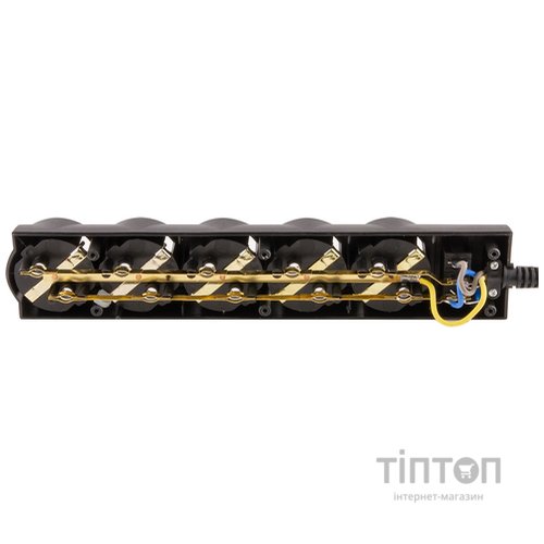 Фильтр питания LogicPower 5 розеток 5м LP-X5 Premium Black (LP9585)