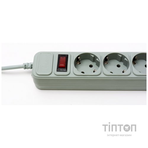 Фильтр питания ProLogix (PRS-050P5-30G) 5 розеток, 3 м, серый