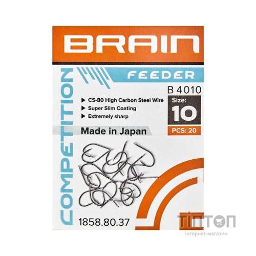 Гачок Brain Feeder B4010 12 (20 шт/уп) Black Nickel (1858.80.36)