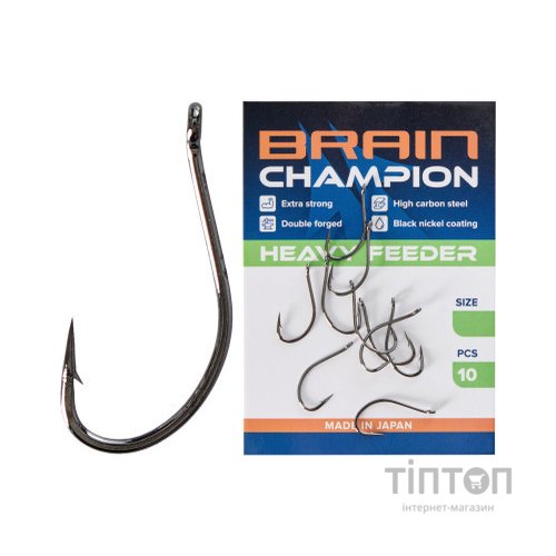 Гачок Brain_Fishing_ТОВ Champion Heavy Feeder 2 (10 шт/уп) (1858.54.57)