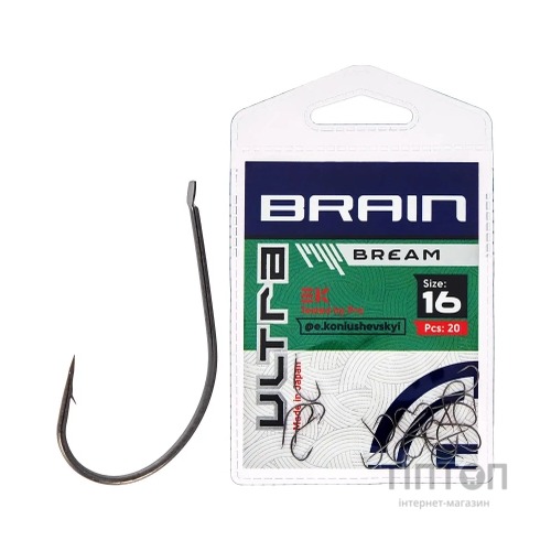 Гачок Brain Ultra Bream 16 (20шт/уп) (1858.52.56)