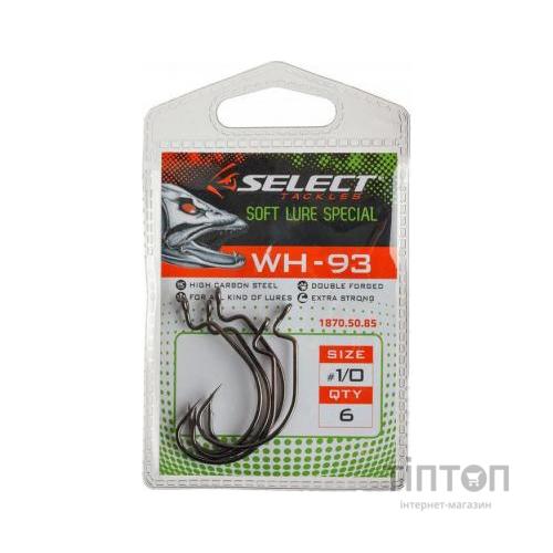 Гачок Select WH-93 1/0 (6 шт/уп) (1870.50.85)