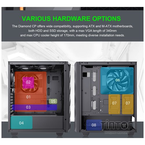 GAMEMAX Black Diamond CP