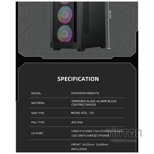 GAMEMAX Defender MB