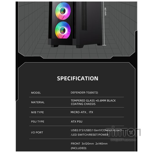 GAMEMAX Defender TG