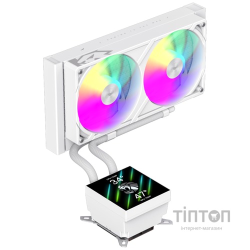 GAMEMAX GLACIER 240 LCD WH