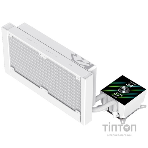 GAMEMAX GLACIER 240 LCD WH