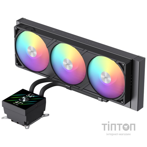 GAMEMAX GLACIER 360 LCD BK