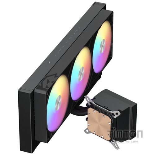 GAMEMAX GLACIER 360 LCD BK