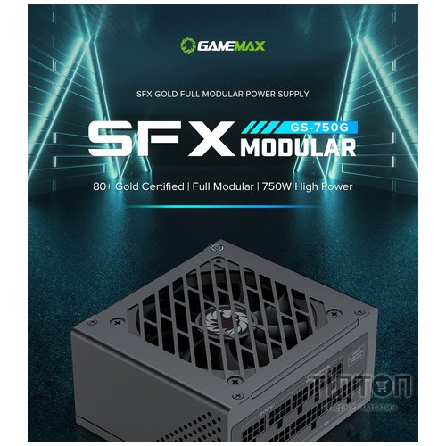 GAMEMAX GS-750G Black