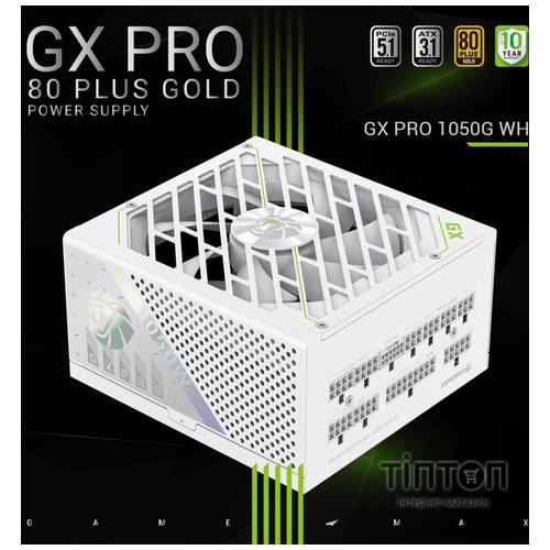 GAMEMAX GX PRO 1050G WH