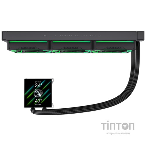 GAMEMAX HAILSTORM 360 BK