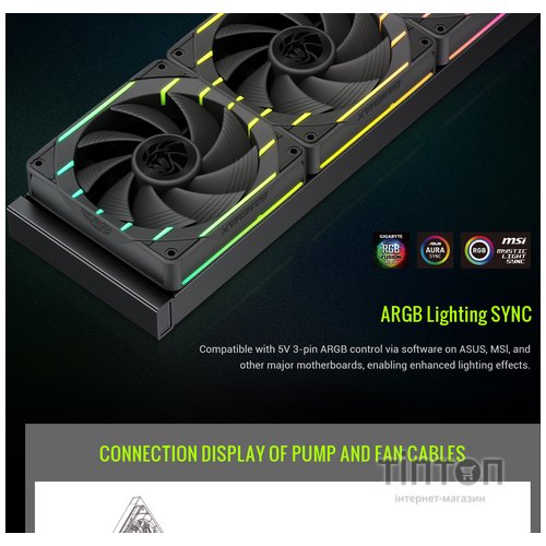 GAMEMAX HAILSTORM 360 BK
