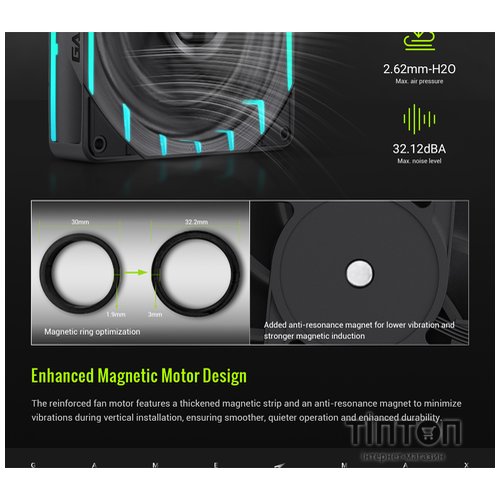 GAMEMAX HAILSTORM 360 BK