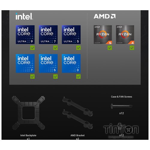GAMEMAX HAILSTORM 360 BK