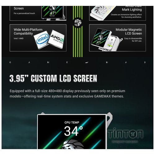 GAMEMAX HAILSTORM 360 WH