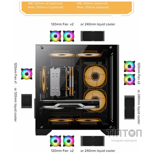 GAMEMAX Infinity Mini Black