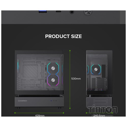 GAMEMAX N80 BK