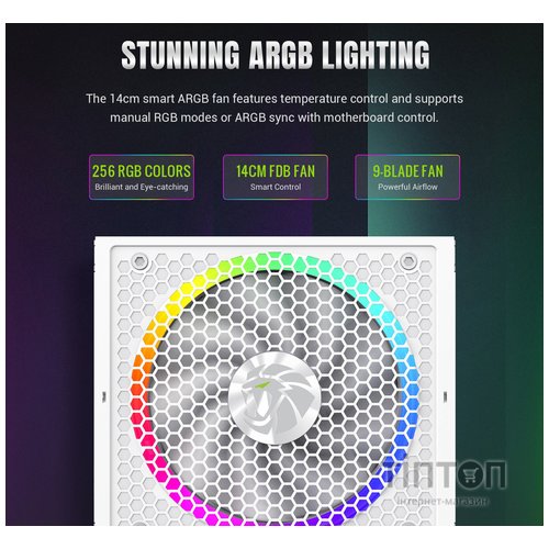 GAMEMAX RGB 1050G WH