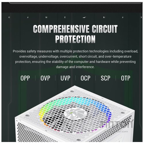 GAMEMAX RGB PRO 1300P WH
