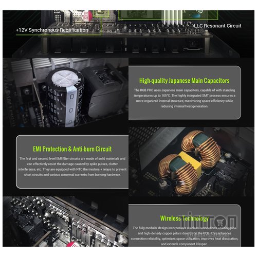 GAMEMAX RGB PRO 750G WH