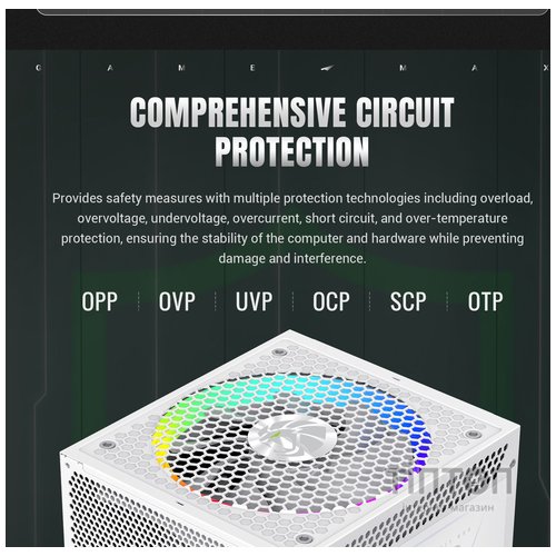 GAMEMAX RGB PRO 850G WH