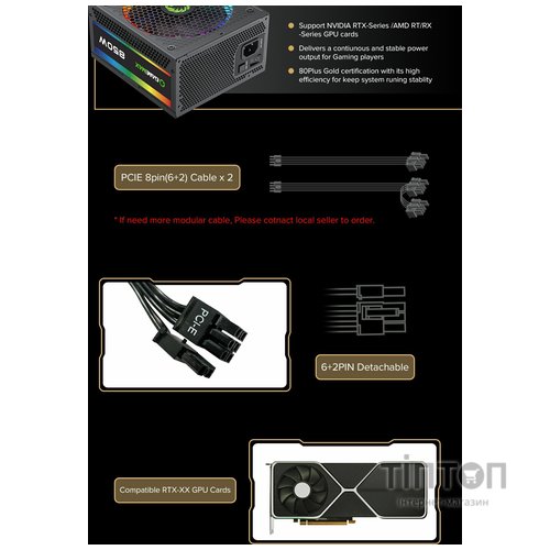 GAMEMAX RGB850 PRO