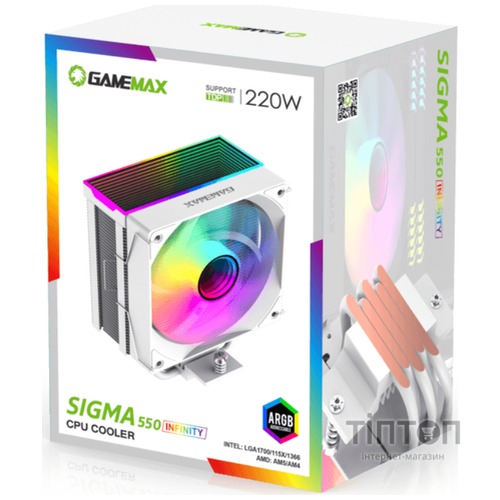 GAMEMAX Sigma 550 Infinity WH