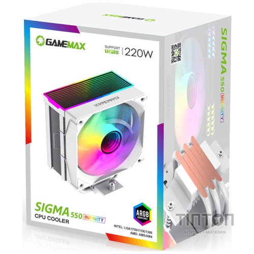 GAMEMAX Sigma 550 Infinity WH