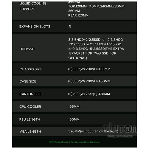 GAMEMAX Storm Black