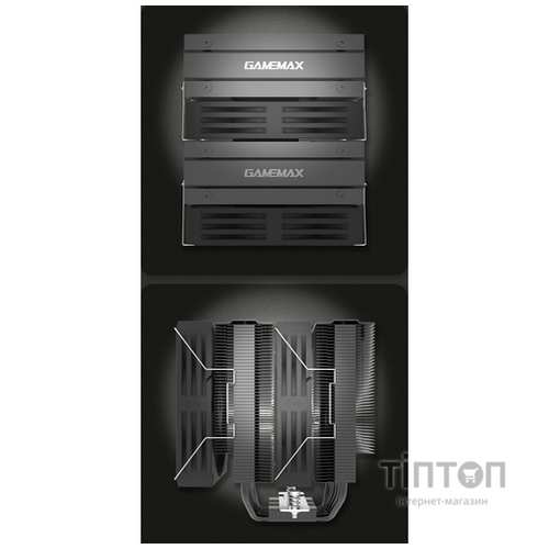 GAMEMAX Twin 600 Black