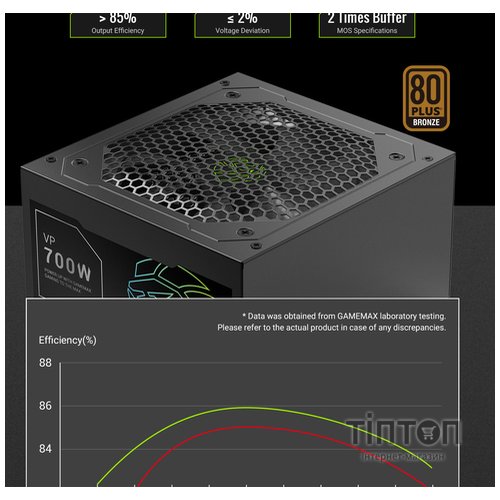 GAMEMAX VP 700S BK