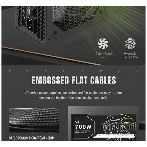 GAMEMAX VP 700S BK
