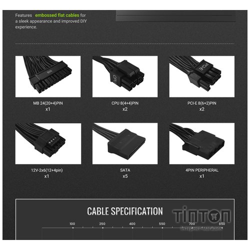 GAMEMAX VP 700S BK
