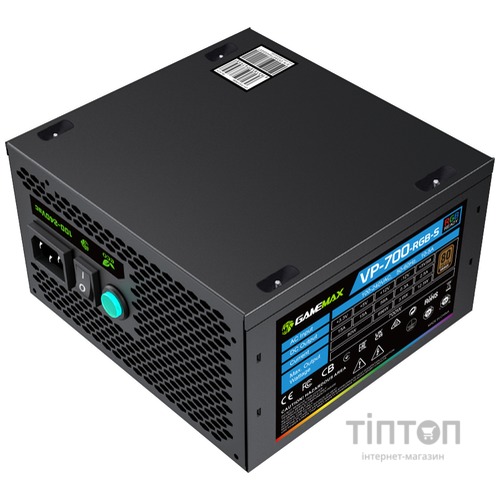GAMEMAX VP 700S BK-RGB