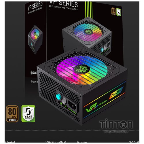 GAMEMAX VP 700S BK-RGB