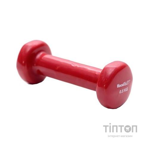 Гантель HouseFit з вініловим покриттям 0,5 кг (D086/DD6948-0,5)