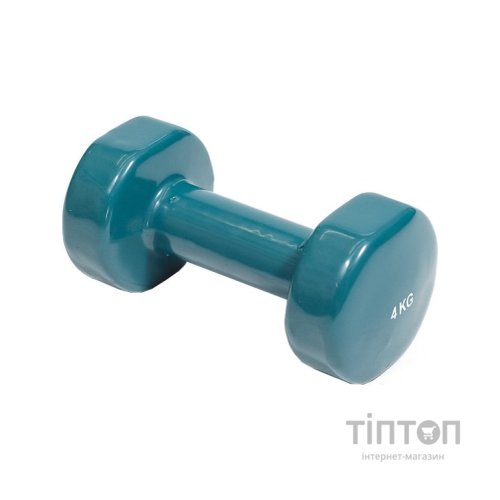 Гантель HouseFit з вініловим покриттям 4 кг (D086/DD6948-4)