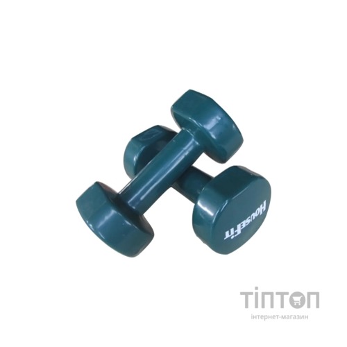 Гантель HouseFit з вініловим покриттям 5 кг (D086/DD6948-5)