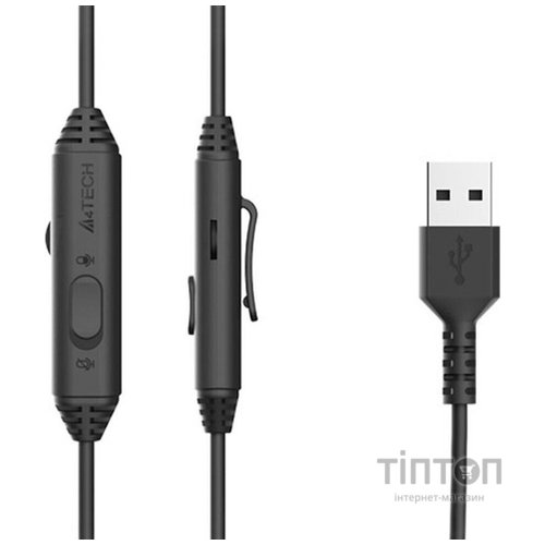 Гарнітура A4Tech FH100U Stone Black