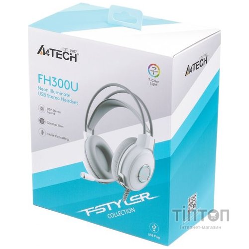 Гарнітура A4Tech FH300U White