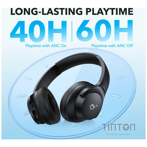 Навушники Anker SoundСore Q20i Black (A3004G11)