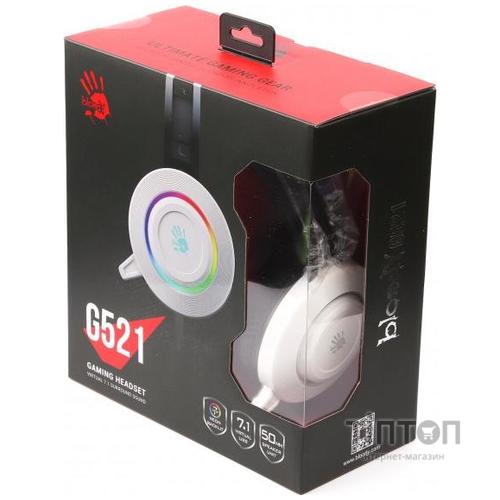 Гарнітура Bloody G521 White (G521 Bloody White)