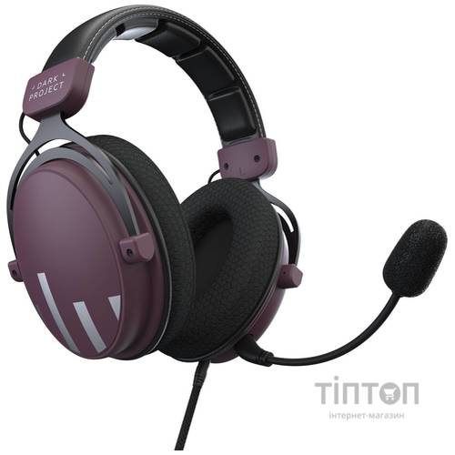 Гарнітура Dark Project Gaming HS4 Wired Purple/Black (DPO-HS-5004)