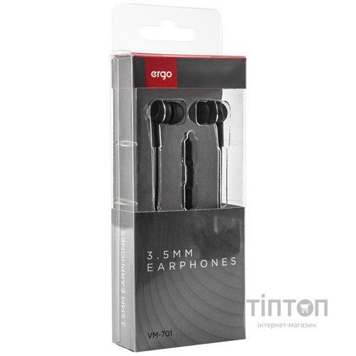 Гарнітура ERGO VM-701 Black